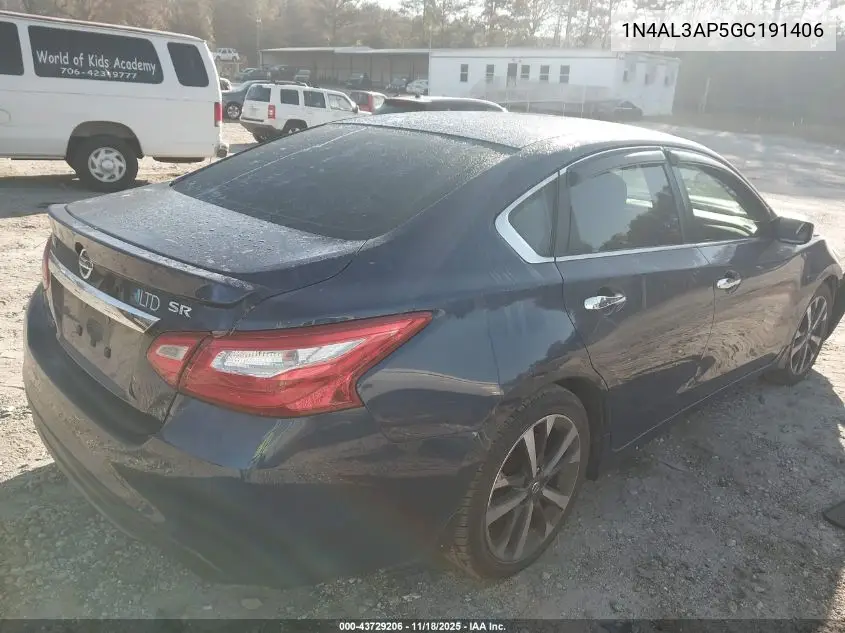 1N4AL3AP5GC191406 2016 Nissan Altima 2.5 Sr