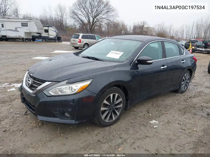 1N4AL3AP0GC197534 2016 Nissan Altima 2.5 Sv