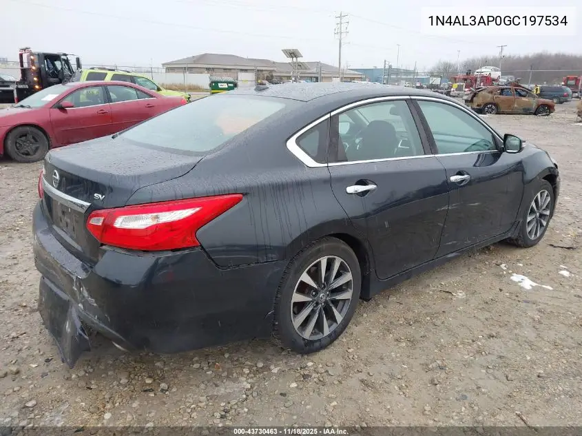 1N4AL3AP0GC197534 2016 Nissan Altima 2.5 Sv