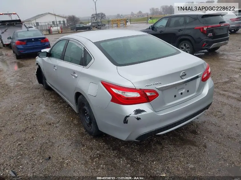 1N4AL3AP0GC228622 2016 Nissan Altima 2.5/2.5 S/2.5 Sl/2.5 Sr/2.5 Sv