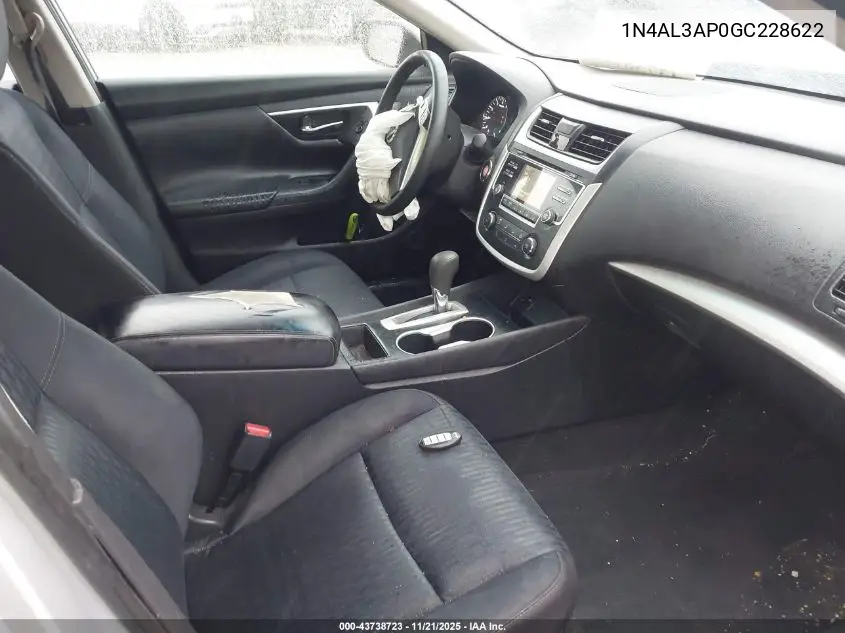 1N4AL3AP0GC228622 2016 Nissan Altima 2.5/2.5 S/2.5 Sl/2.5 Sr/2.5 Sv