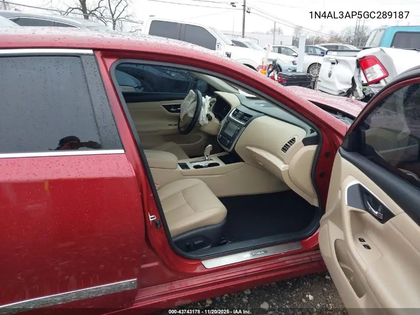 1N4AL3AP5GC289187 2016 Nissan Altima 2.5 Sl