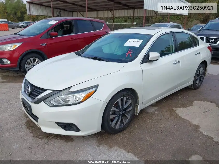 1N4AL3APXGC250921 2016 Nissan Altima 2.5 Sl