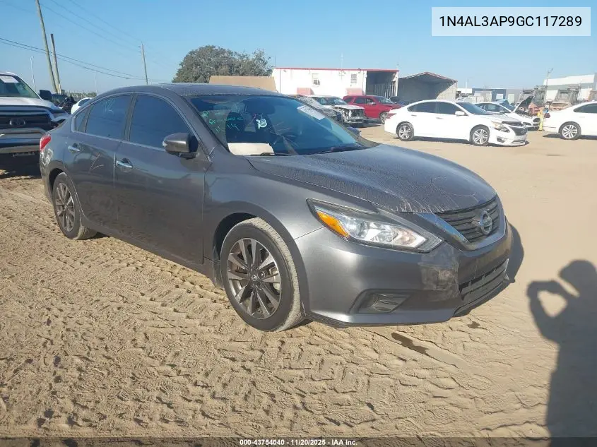 1N4AL3AP9GC117289 2016 Nissan Altima 2.5 Sl