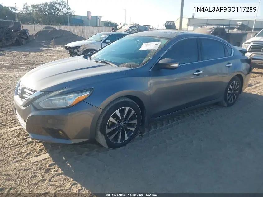 1N4AL3AP9GC117289 2016 Nissan Altima 2.5 Sl