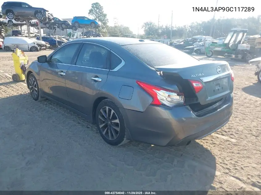 1N4AL3AP9GC117289 2016 Nissan Altima 2.5 Sl