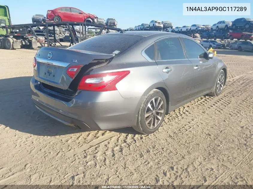 1N4AL3AP9GC117289 2016 Nissan Altima 2.5 Sl
