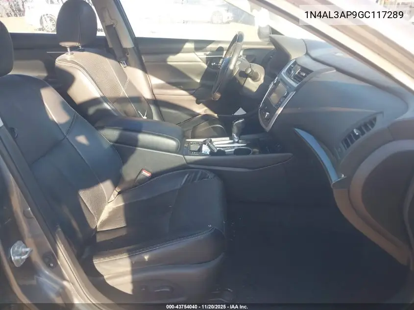 1N4AL3AP9GC117289 2016 Nissan Altima 2.5 Sl