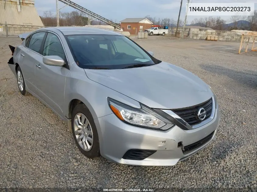 1N4AL3AP8GC203273 2016 Nissan Altima 2.5 S