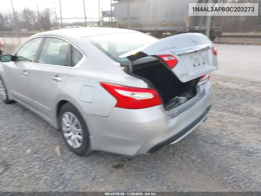 1N4AL3AP8GC203273 2016 Nissan Altima 2.5 S
