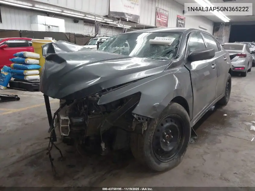 1N4AL3AP5GN365222 2016 Nissan Altima 2.5 S