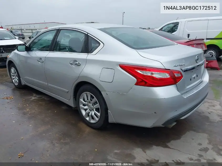 1N4AL3AP8GC172512 2016 Nissan Altima 2.5 S