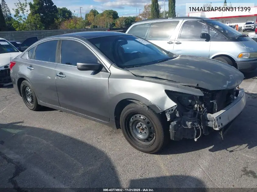 1N4AL3AP5GN311399 2016 Nissan Altima 2.5/2.5 S/2.5 Sl/2.5 Sr/2.5 Sv