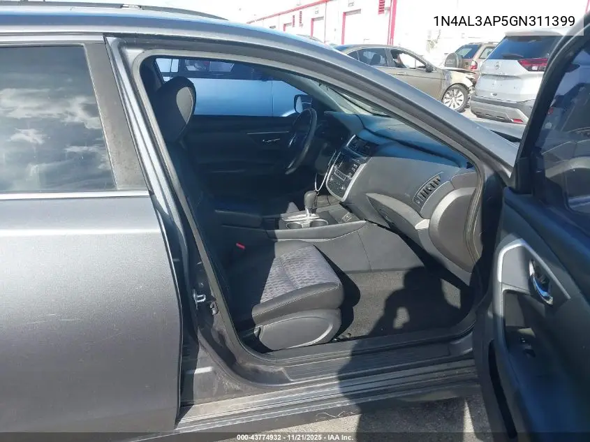 1N4AL3AP5GN311399 2016 Nissan Altima 2.5/2.5 S/2.5 Sl/2.5 Sr/2.5 Sv
