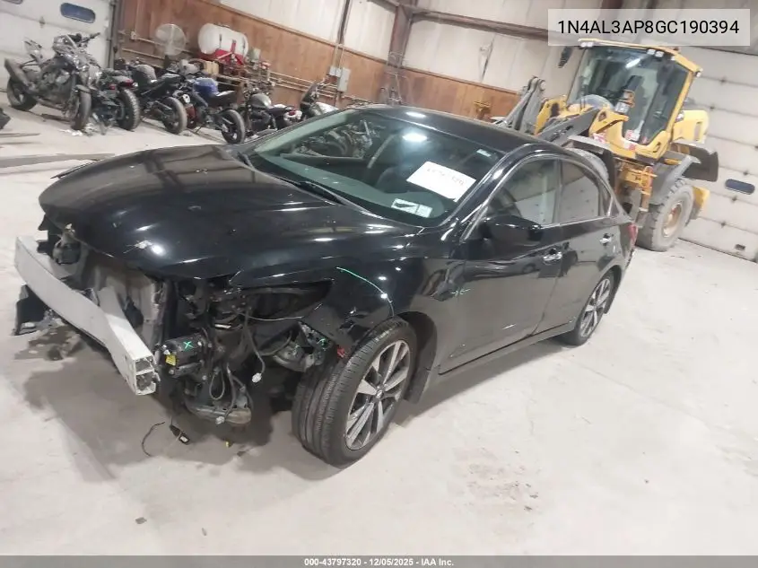 1N4AL3AP8GC190394 2016 Nissan Altima 2.5 Sr