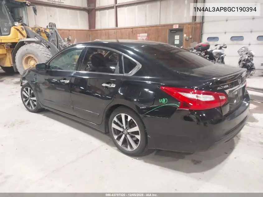 1N4AL3AP8GC190394 2016 Nissan Altima 2.5 Sr