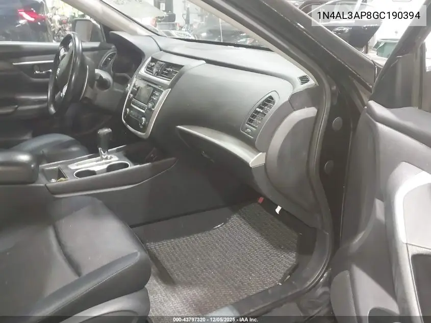 1N4AL3AP8GC190394 2016 Nissan Altima 2.5 Sr