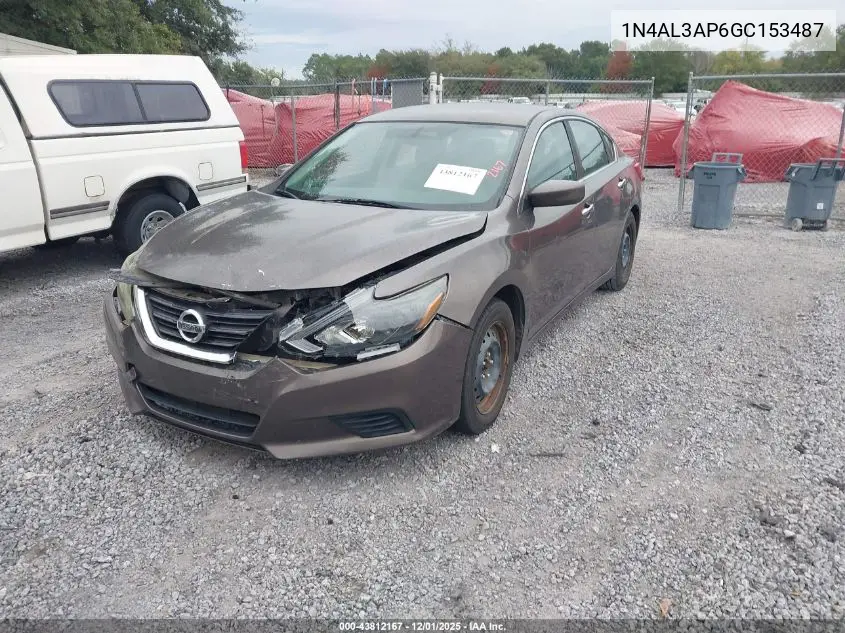 1N4AL3AP6GC153487 2016 Nissan Altima 2.5/2.5 S/2.5 Sl/2.5 Sr/2.5 Sv