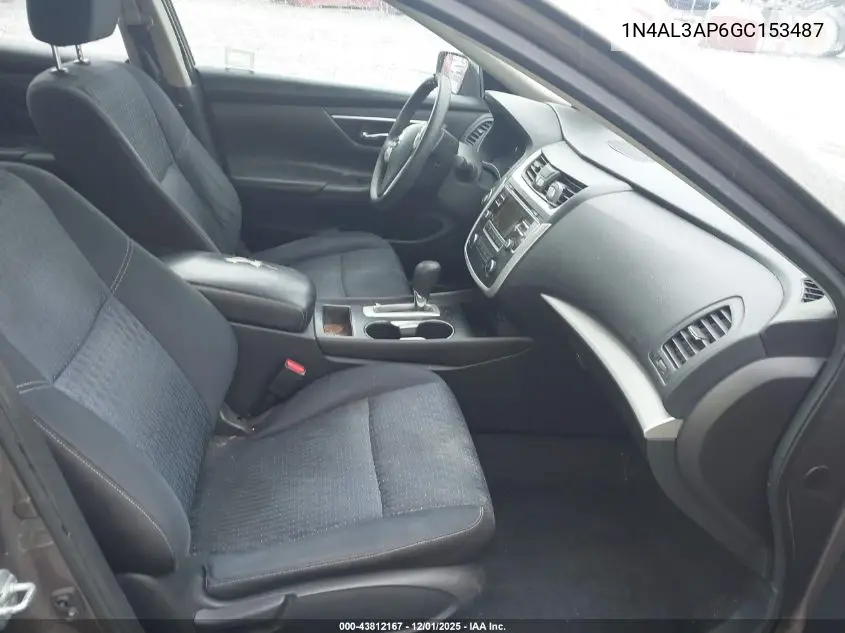 1N4AL3AP6GC153487 2016 Nissan Altima 2.5/2.5 S/2.5 Sl/2.5 Sr/2.5 Sv