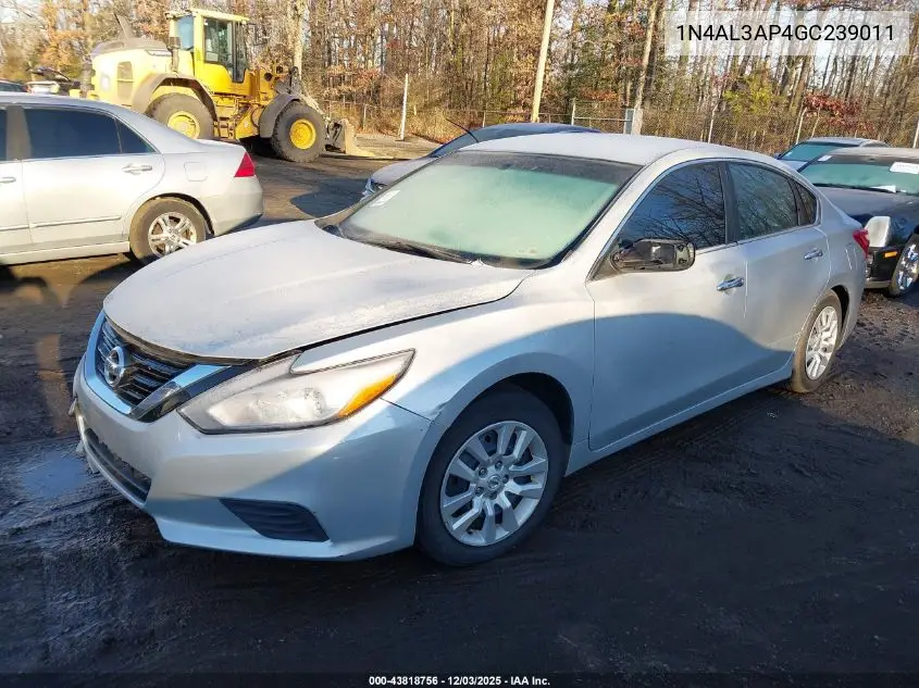 1N4AL3AP4GC239011 2016 Nissan Altima 2.5/2.5 S/2.5 Sl/2.5 Sr/2.5 Sv