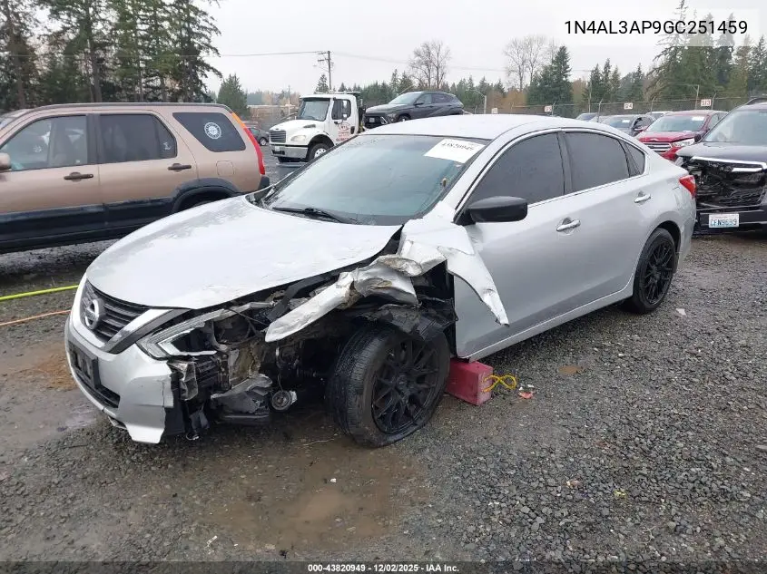 1N4AL3AP9GC251459 2016 Nissan Altima 2.5 S