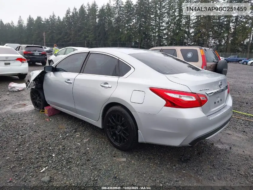 1N4AL3AP9GC251459 2016 Nissan Altima 2.5 S