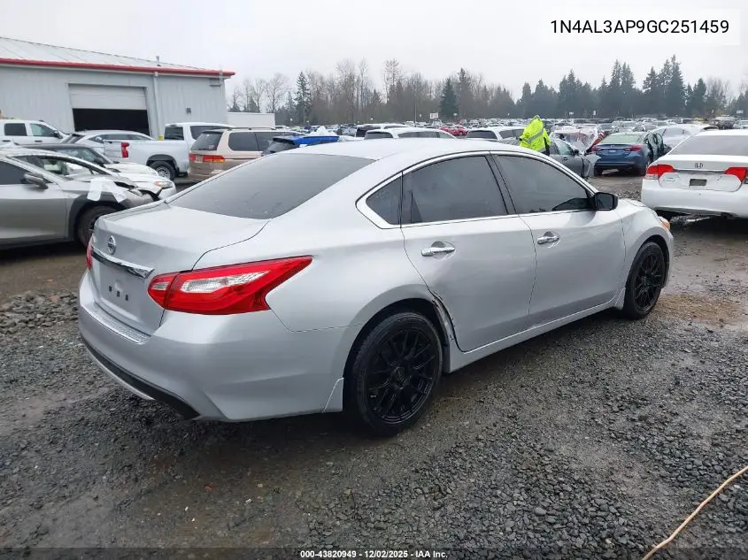 1N4AL3AP9GC251459 2016 Nissan Altima 2.5 S