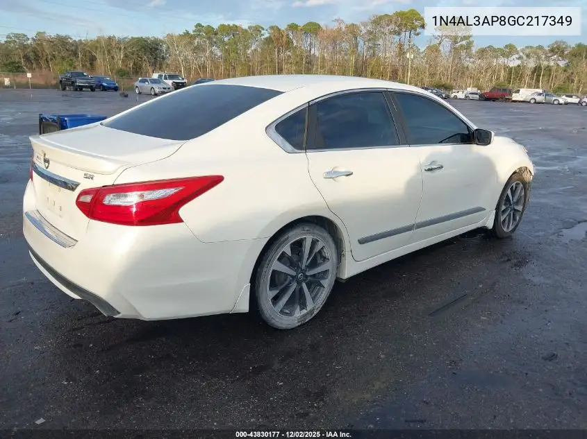 1N4AL3AP8GC217349 2016 Nissan Altima 2.5 Sr