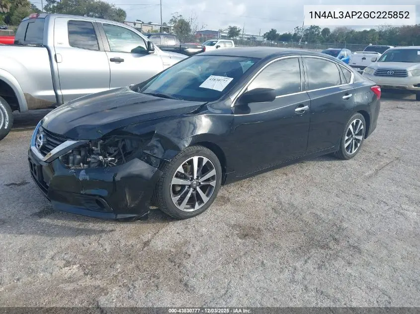 1N4AL3AP2GC225852 2016 Nissan Altima 2.5/2.5 S/2.5 Sl/2.5 Sr/2.5 Sv