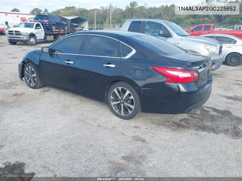 1N4AL3AP2GC225852 2016 Nissan Altima 2.5/2.5 S/2.5 Sl/2.5 Sr/2.5 Sv