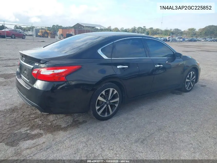 1N4AL3AP2GC225852 2016 Nissan Altima 2.5/2.5 S/2.5 Sl/2.5 Sr/2.5 Sv