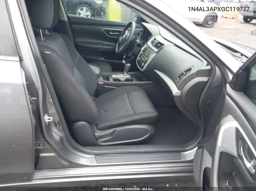 1N4AL3APXGC119777 2016 Nissan Altima 2.5 S