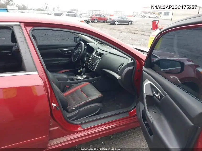 1N4AL3AP0GC175257 2016 Nissan Altima 2.5 Sv