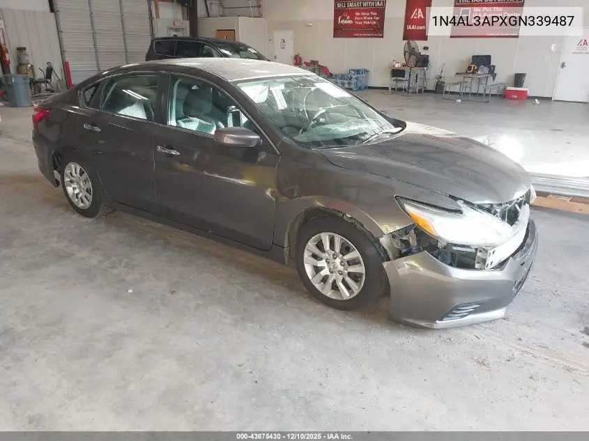 1N4AL3APXGN339487 2016 Nissan Altima 2.5/2.5 S/2.5 Sl/2.5 Sr/2.5 Sv