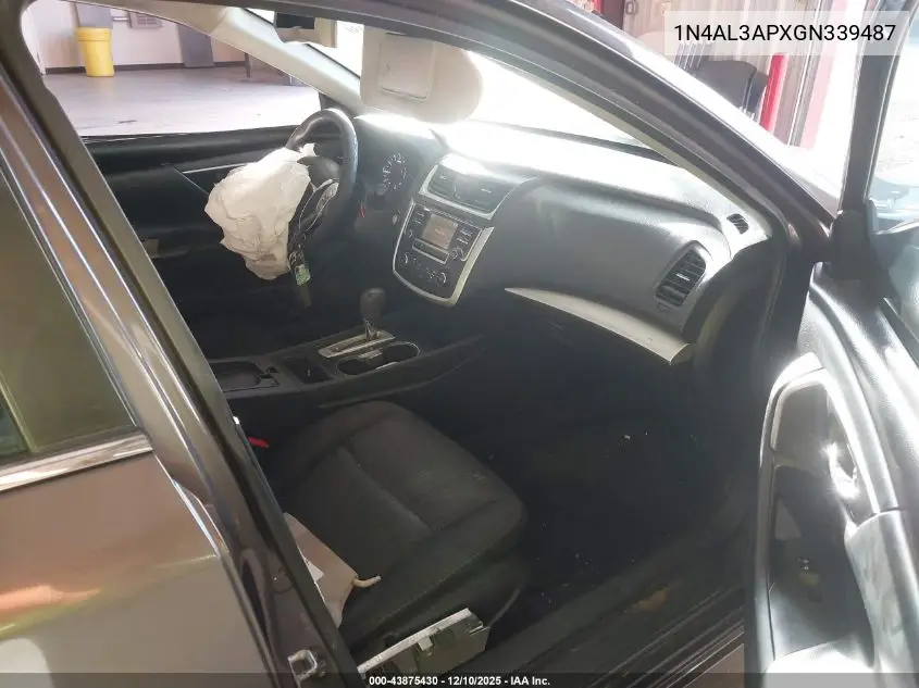 1N4AL3APXGN339487 2016 Nissan Altima 2.5/2.5 S/2.5 Sl/2.5 Sr/2.5 Sv