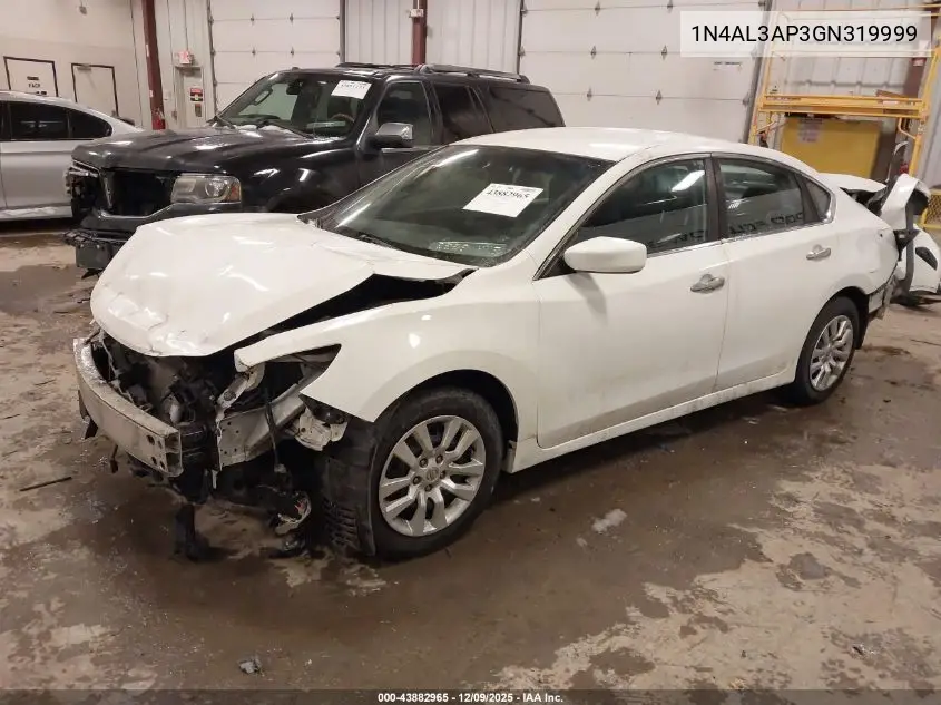1N4AL3AP3GN319999 2016 Nissan Altima 2.5 S