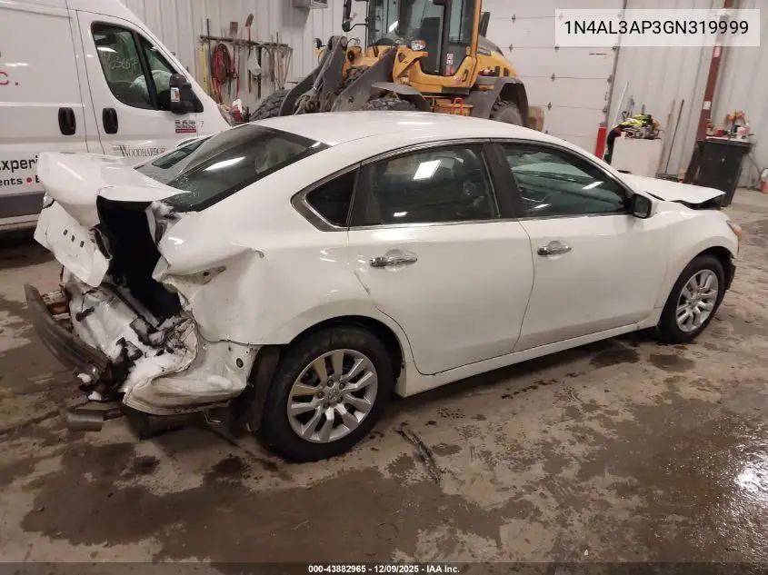 1N4AL3AP3GN319999 2016 Nissan Altima 2.5 S