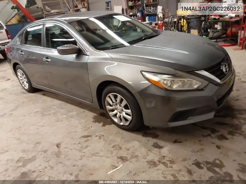 1N4AL3AP2GC226032 2016 Nissan Altima 2.5/2.5 S/2.5 Sl/2.5 Sr/2.5 Sv