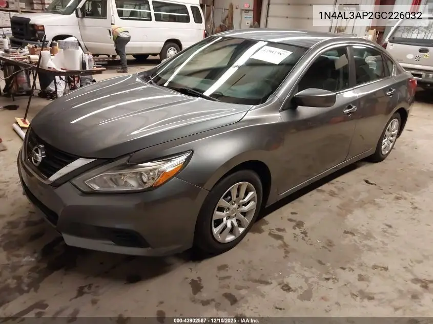 1N4AL3AP2GC226032 2016 Nissan Altima 2.5/2.5 S/2.5 Sl/2.5 Sr/2.5 Sv
