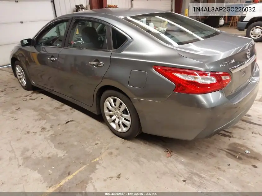 1N4AL3AP2GC226032 2016 Nissan Altima 2.5/2.5 S/2.5 Sl/2.5 Sr/2.5 Sv