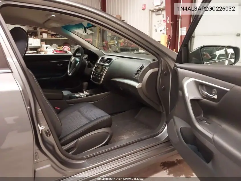 1N4AL3AP2GC226032 2016 Nissan Altima 2.5/2.5 S/2.5 Sl/2.5 Sr/2.5 Sv