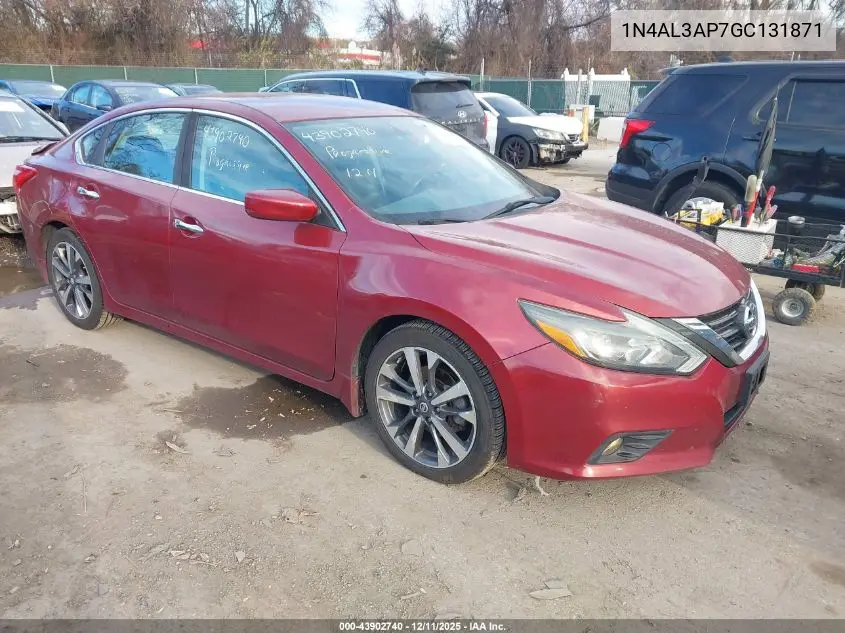 1N4AL3AP7GC131871 2016 Nissan Altima 2.5 Sr