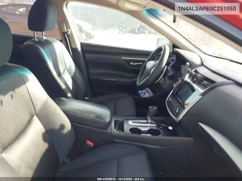 1N4AL3AP8GC251050 2016 Nissan Altima 2.5 Sr