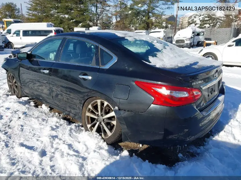 1N4AL3AP5GC182429 2016 Nissan Altima 2.5 Sr