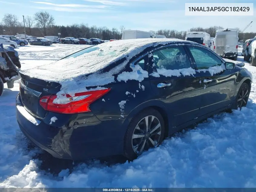 1N4AL3AP5GC182429 2016 Nissan Altima 2.5 Sr