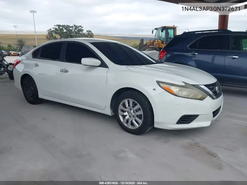 1N4AL3AP3GN372671 2016 Nissan Altima 2.5/2.5 S/2.5 Sl/2.5 Sr/2.5 Sv
