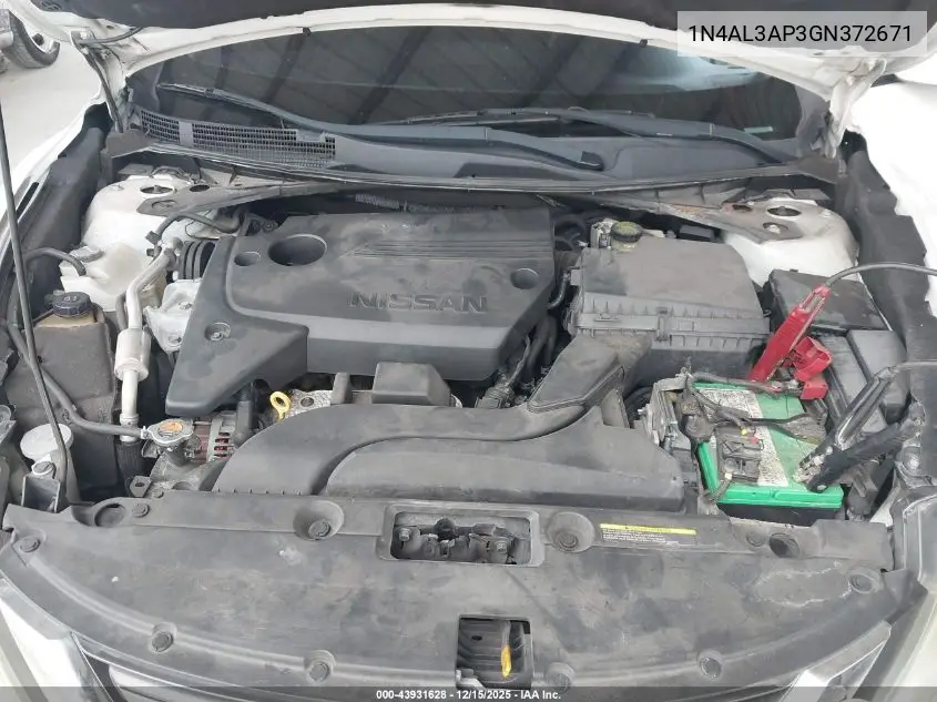 1N4AL3AP3GN372671 2016 Nissan Altima 2.5/2.5 S/2.5 Sl/2.5 Sr/2.5 Sv