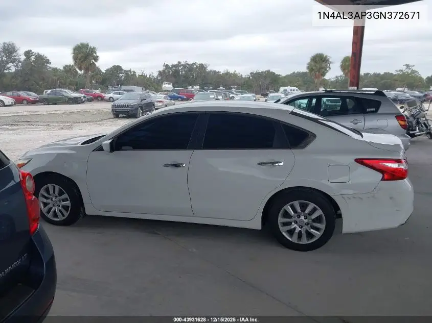 1N4AL3AP3GN372671 2016 Nissan Altima 2.5/2.5 S/2.5 Sl/2.5 Sr/2.5 Sv