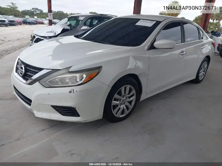 1N4AL3AP3GN372671 2016 Nissan Altima 2.5/2.5 S/2.5 Sl/2.5 Sr/2.5 Sv