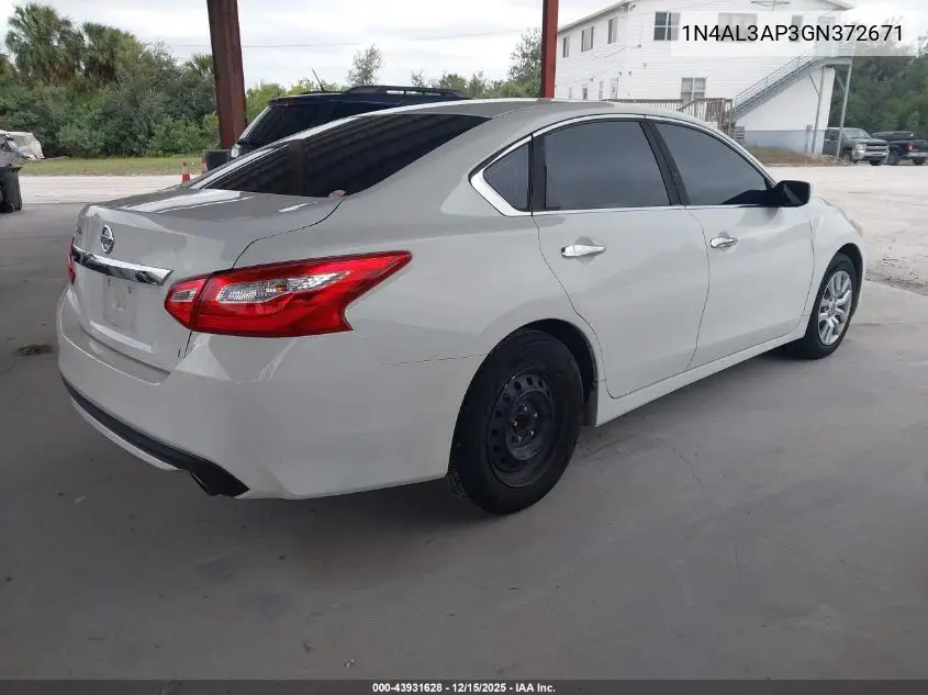 1N4AL3AP3GN372671 2016 Nissan Altima 2.5/2.5 S/2.5 Sl/2.5 Sr/2.5 Sv